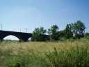 Der Anfang der Engerser Brücke, 25. Juni '05 Engerser Brücke II