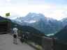 (Tag 3) Pause am Aussichtspunkt vor der Anfahrt zum Giau Berg See