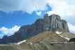 (Tag 2) Dolomiten Bergpanorama am Sella Joch Panorama2